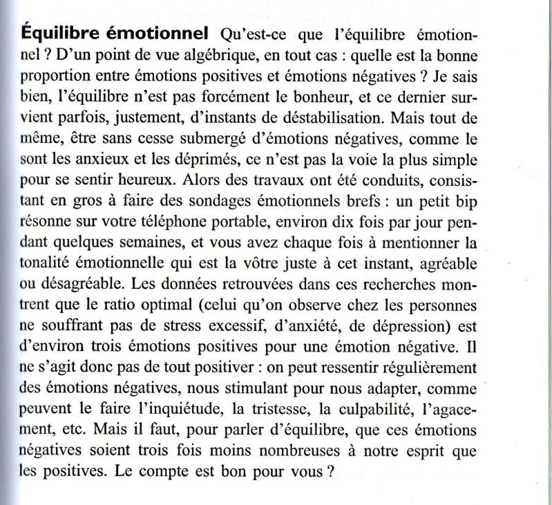 Equilibre emotionnel c andre