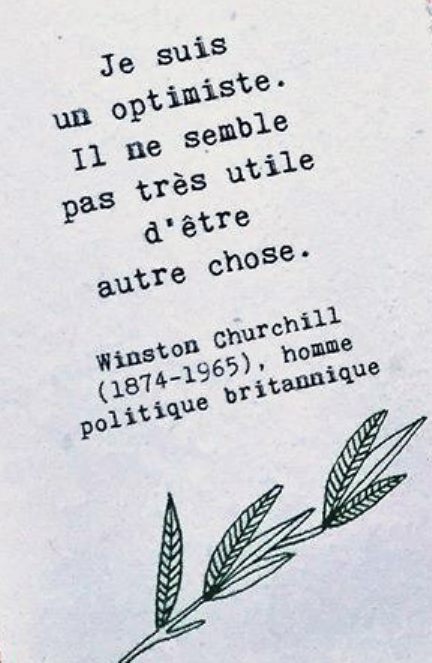 Optimisme churchill