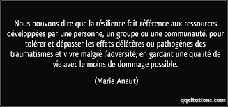 Resilience