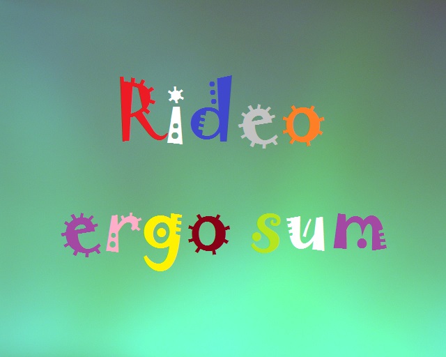 Rideo ergo sum