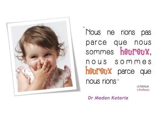 Rire et bonheur kataria