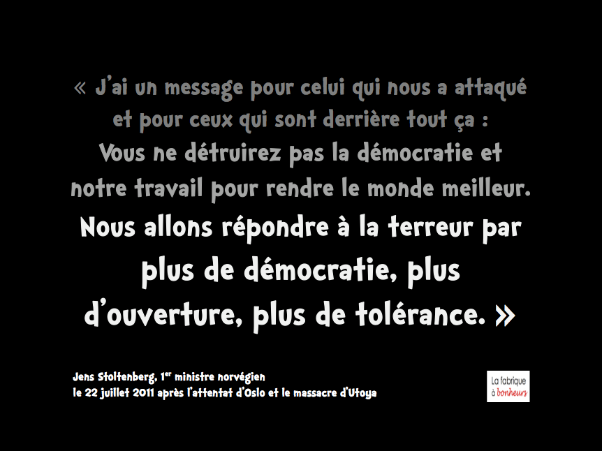 Tolerance contre integrisme