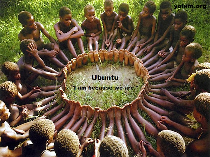 Ubuntu I am because we are